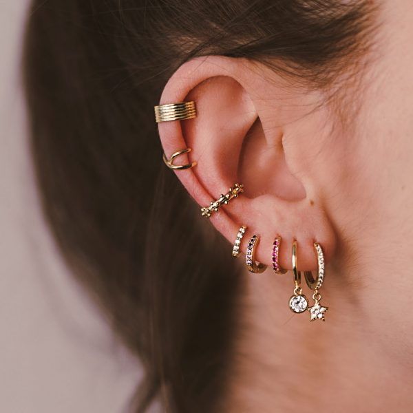 Pendiente earcuff X - Imagen 7